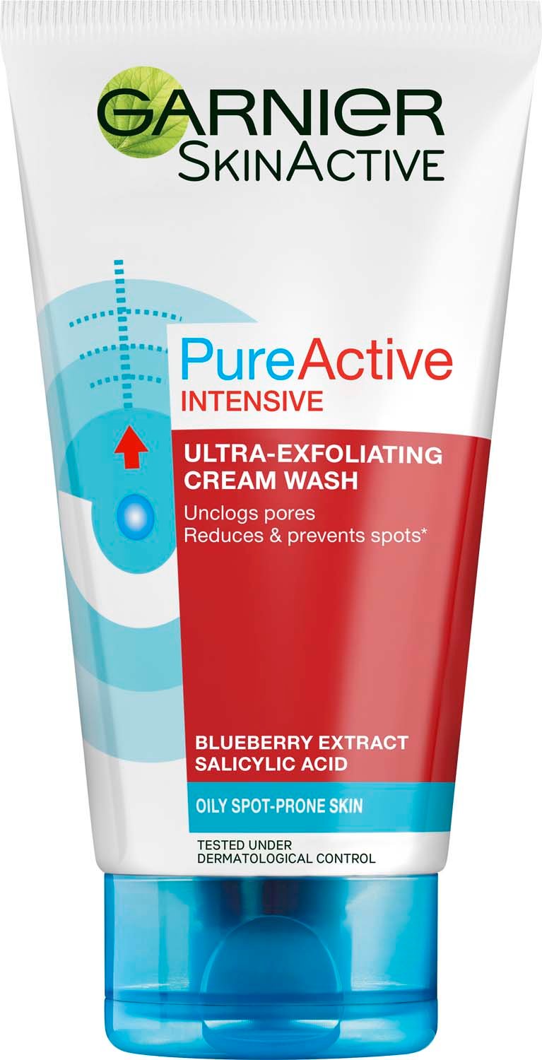 3600540810380 Garnier SkinActive Ultra exfoliating Cream Wash 150ml