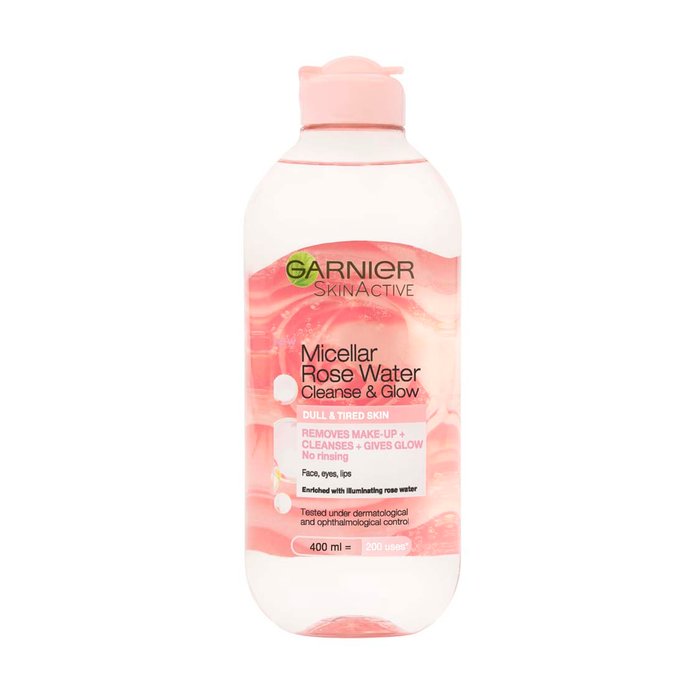 Garnier Micellar Rose Water Cleanse and Glow