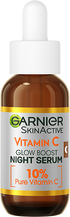 Garnier Vitamin C Glow Boost Night Serum.