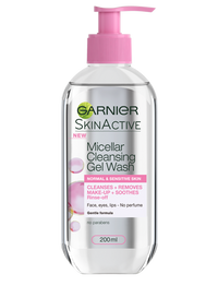 Garnier Micellar Cleansing Gel.