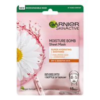 Garnier SkinActive Moisture Bomb Tissue Mask Pink.