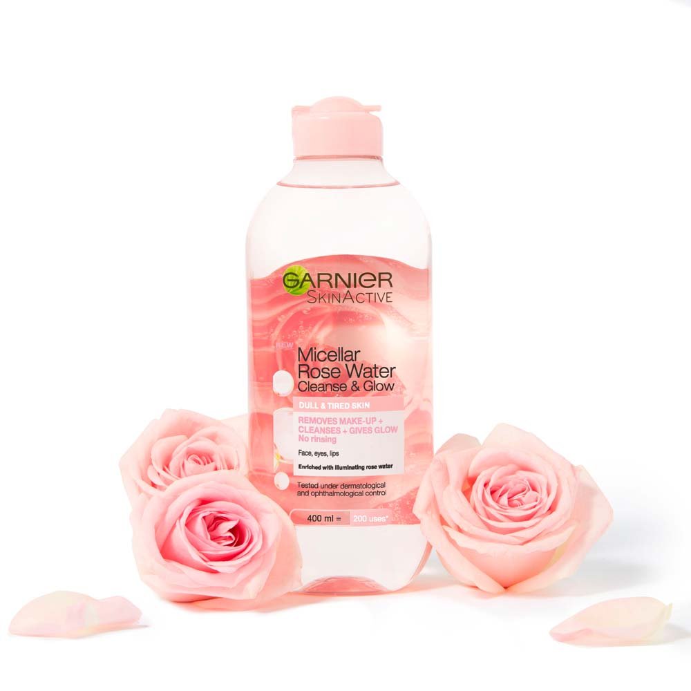 Garnier Micellar Rose Water Cleanse and Glow