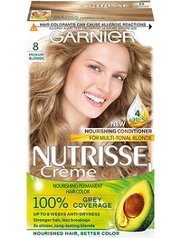 Garnier Nutrisse Medium Blonde hiusväri.