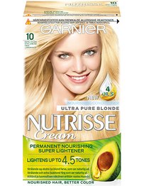 Garnier Nutrisse Cream Lightest Natural Blonde hiusväri.