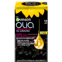 Garnier Olia Deep Black hiusväri.